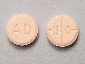 Adderall 30 mg    AD 30