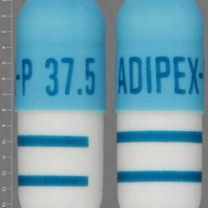 Blue & White Adipex-P 37.5 mg