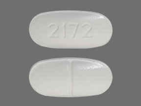 2172 (Acetaminophen and hydrocodone bitartrate 325 mg / 5 mg)