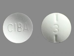 CIBA 3    Ritalin 10 mg