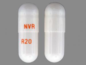 NVR R20    Ritalin LA 20 Mg