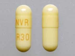 NVR R30   Ritalin LA 30 Mg