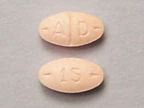 Adderall 15 mg    A D 15
