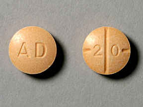 Adderall 20 mg      A D 20