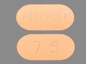 Percocet 500 mg / 7.5 mg