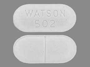 Hydrocodone bitartrate 650 mg / 7.5 mg)