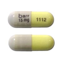 Barr 1112 Phentermine 15 mg