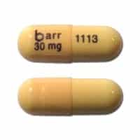 Barr 1113 Phentermine 30 mg