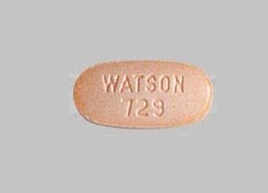 WATSON 729 (Norco 325 mg / 7.5 mg)