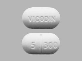 VICODIN 5mg / 300mg